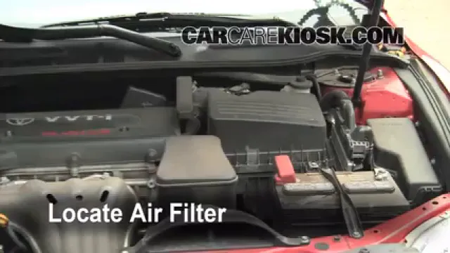 2008 Toyota Camry LE 2.4L 4 Cyl. Air Filter (Engine) Replace